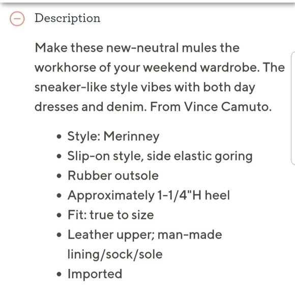 Vince Camuto Merinney Mules - Picture 10 of 10